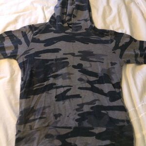 MONROW CAMO HOODIE AND JOGGER SET